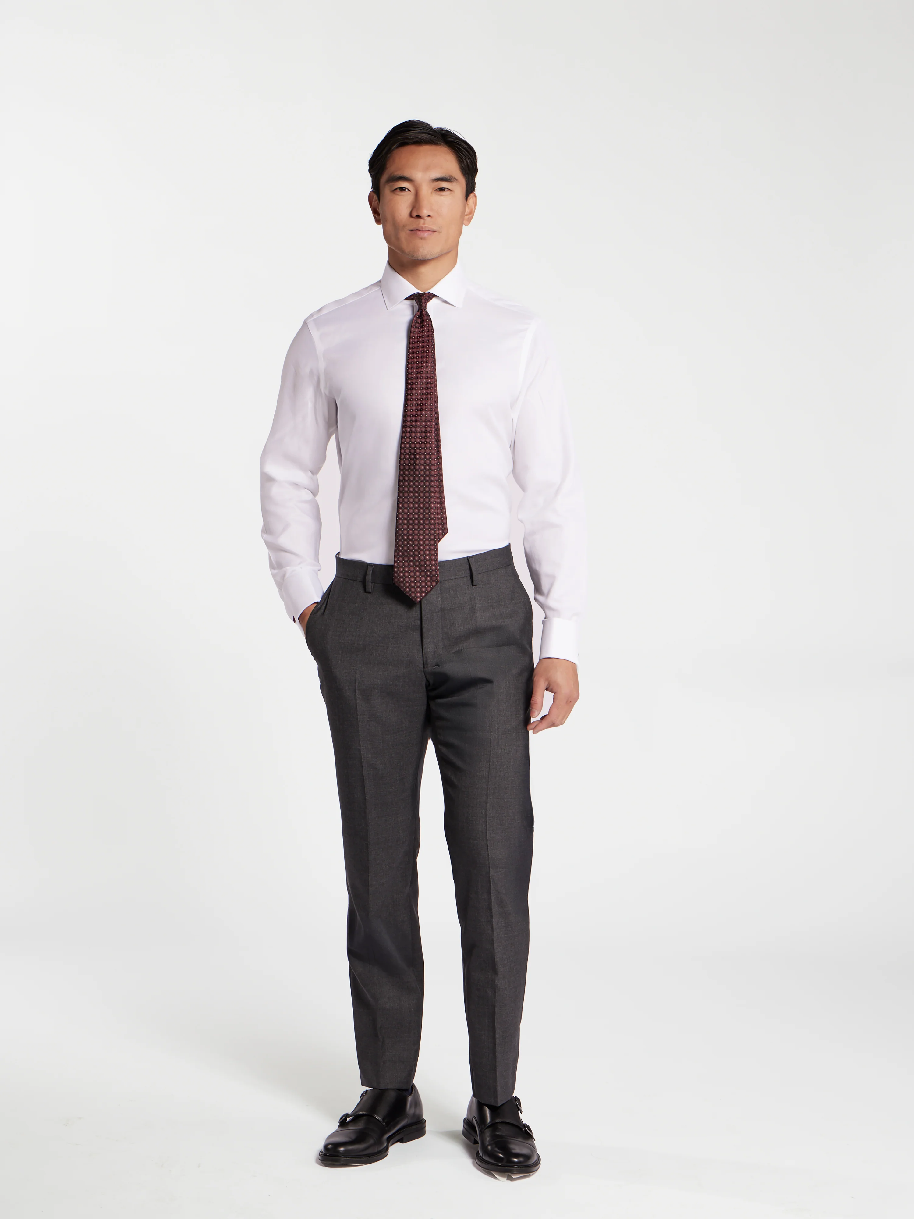 The Barbican Slim Suit Trouser - Image 2