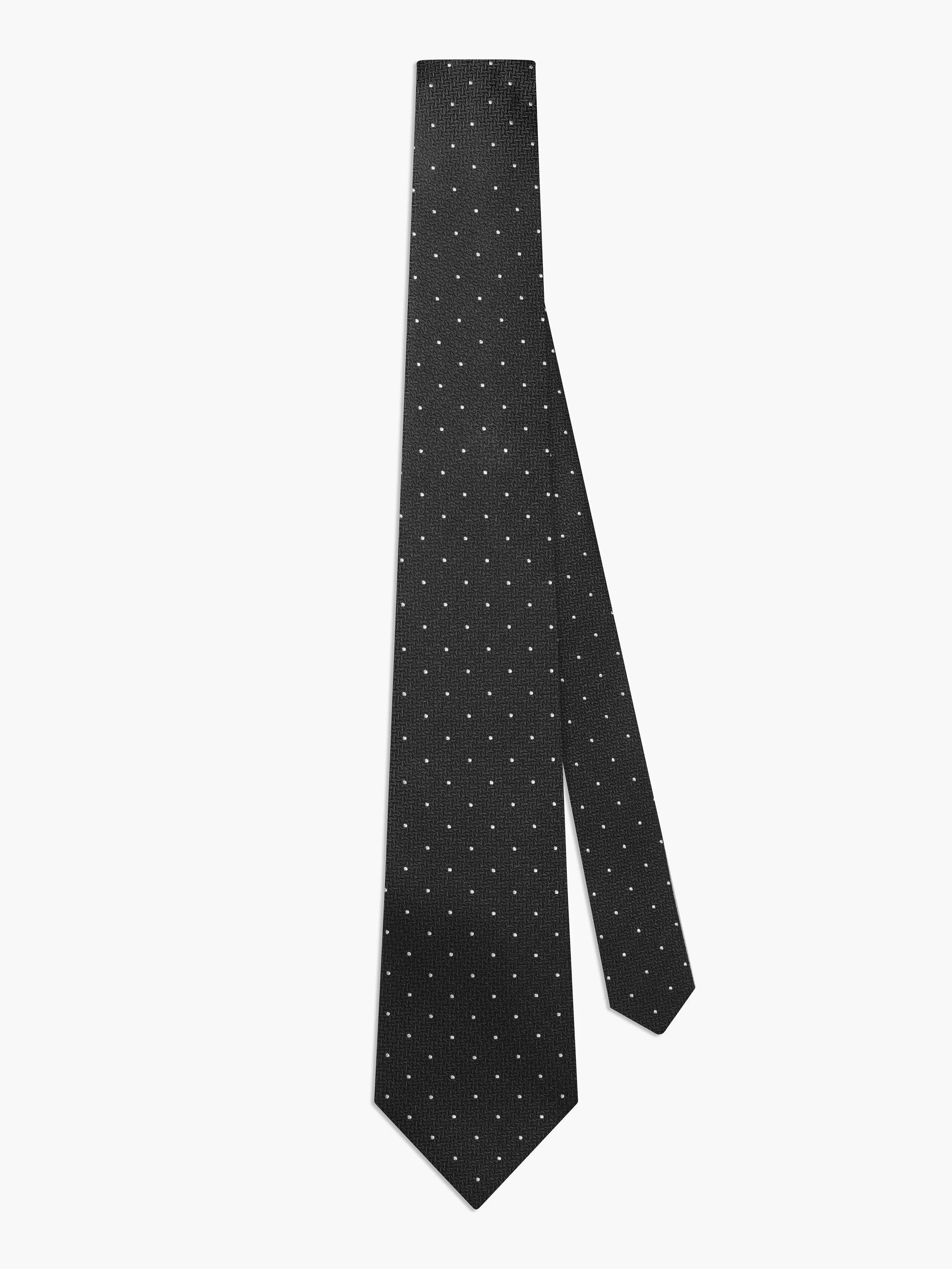 The Textured Spot Tie