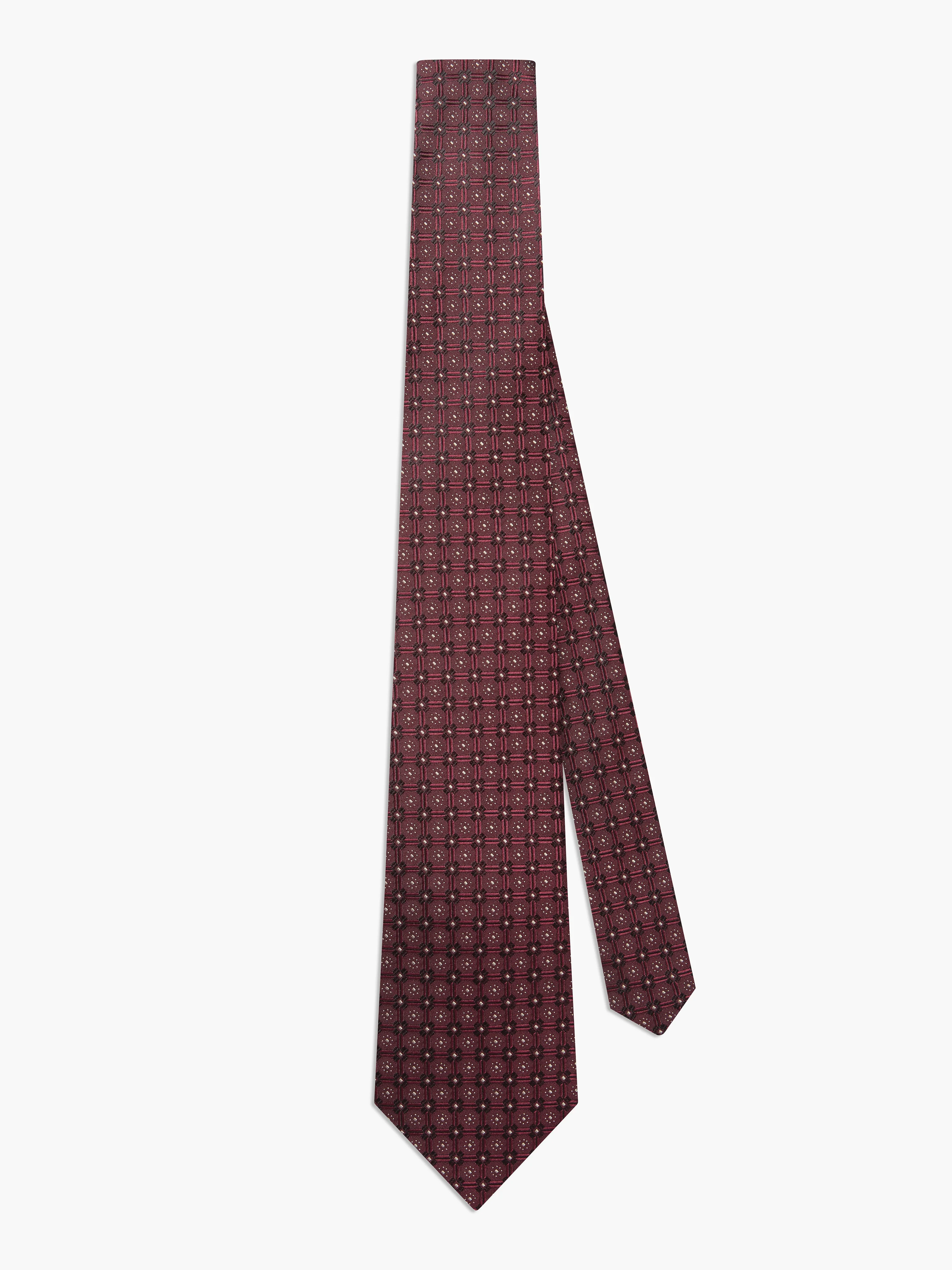 The Floral-Geo Tie