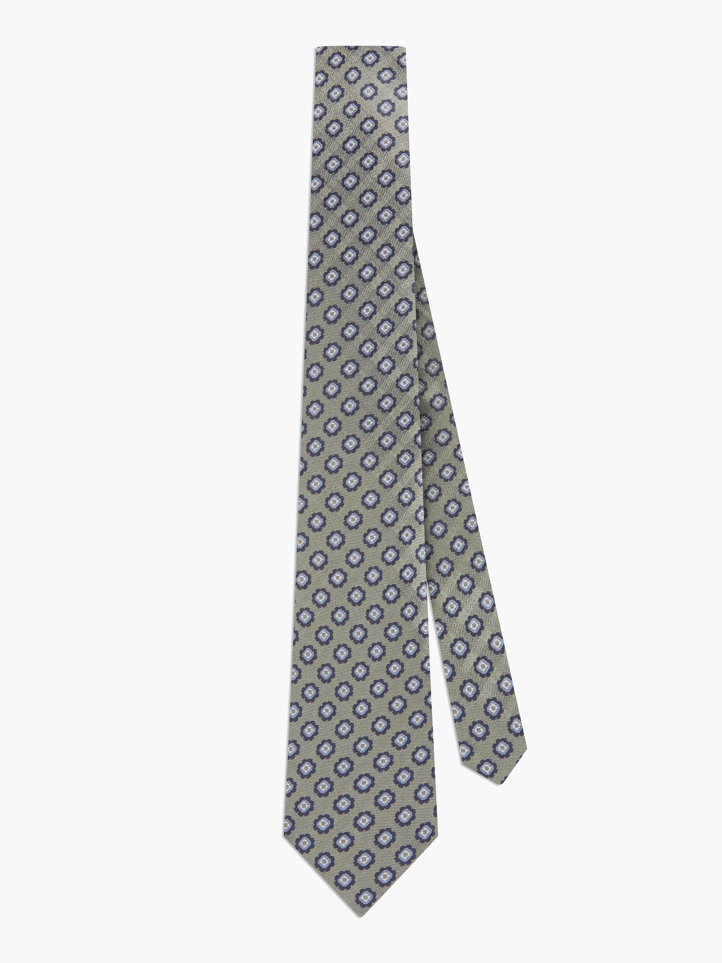 The Floral-Geo II Tie