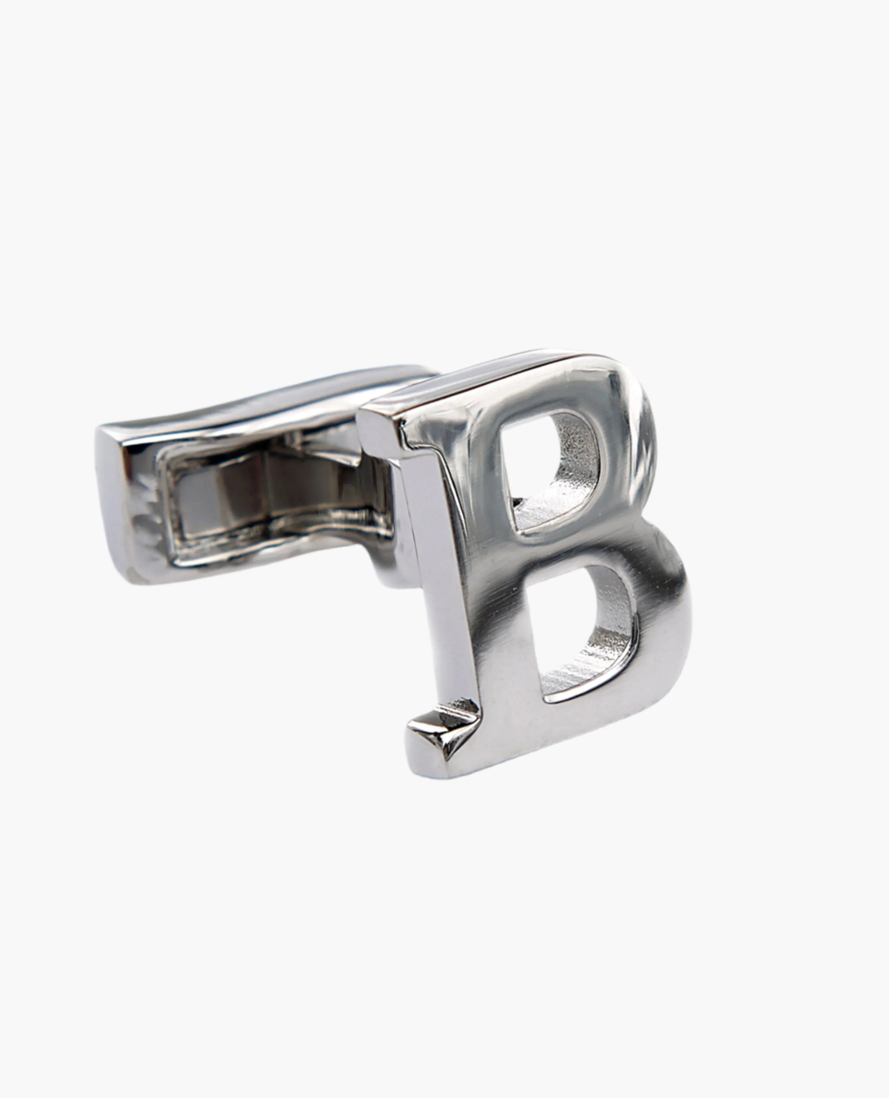 Single Initial B Cufflink (Sold Individually)