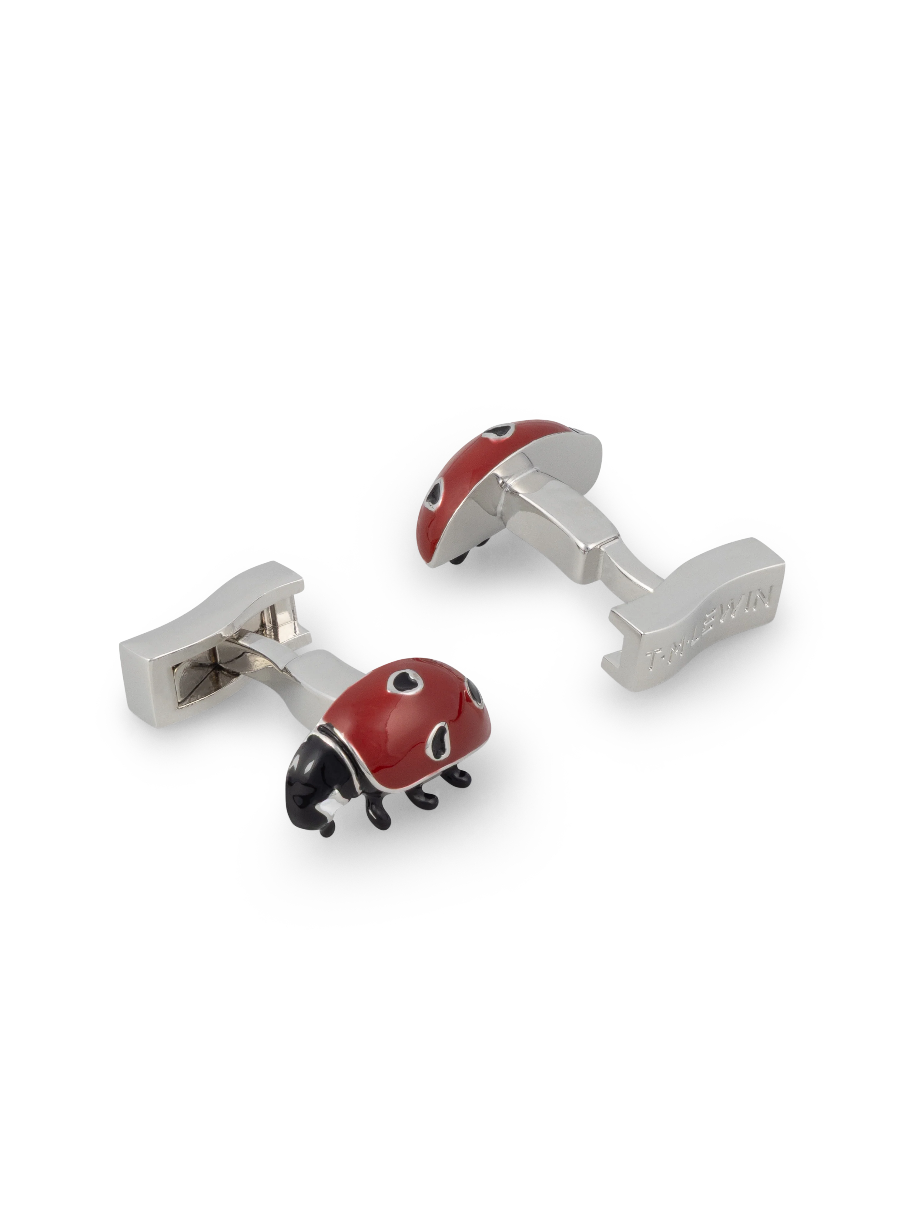 The Ladybird Enamel Cufflinks