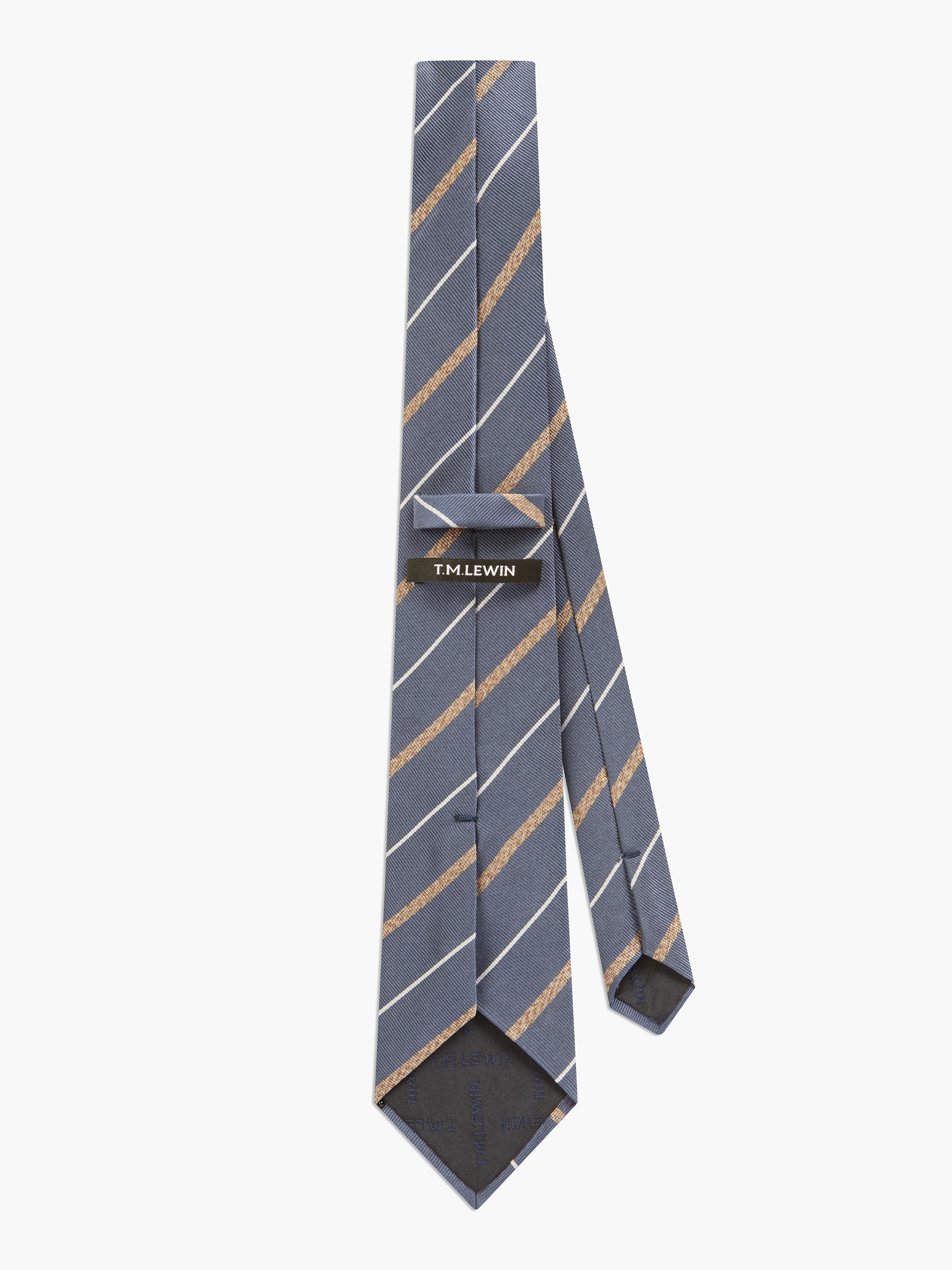 The Melange Stripe Tie - Image 2