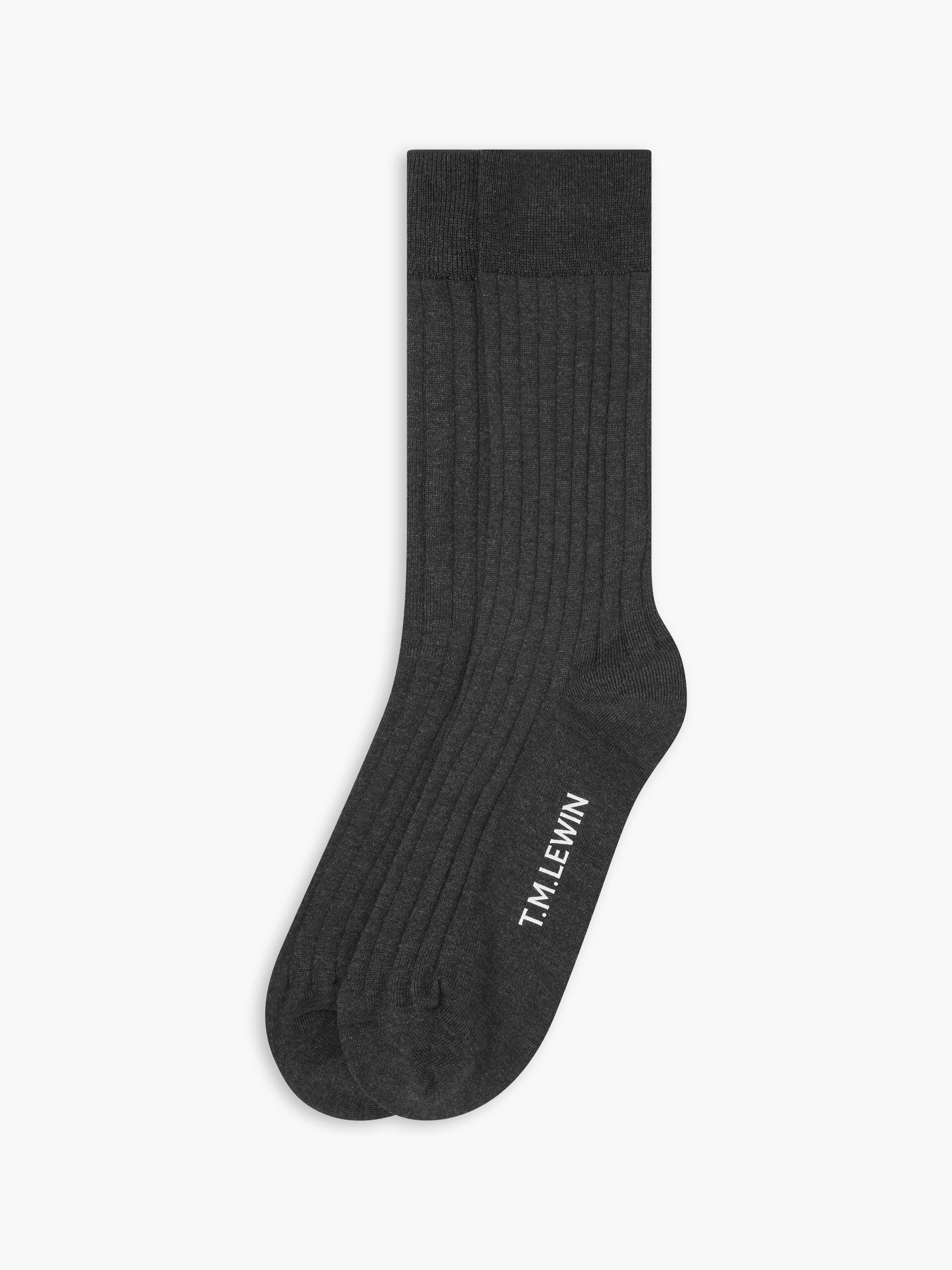 The Mercerised Ribbed Socks