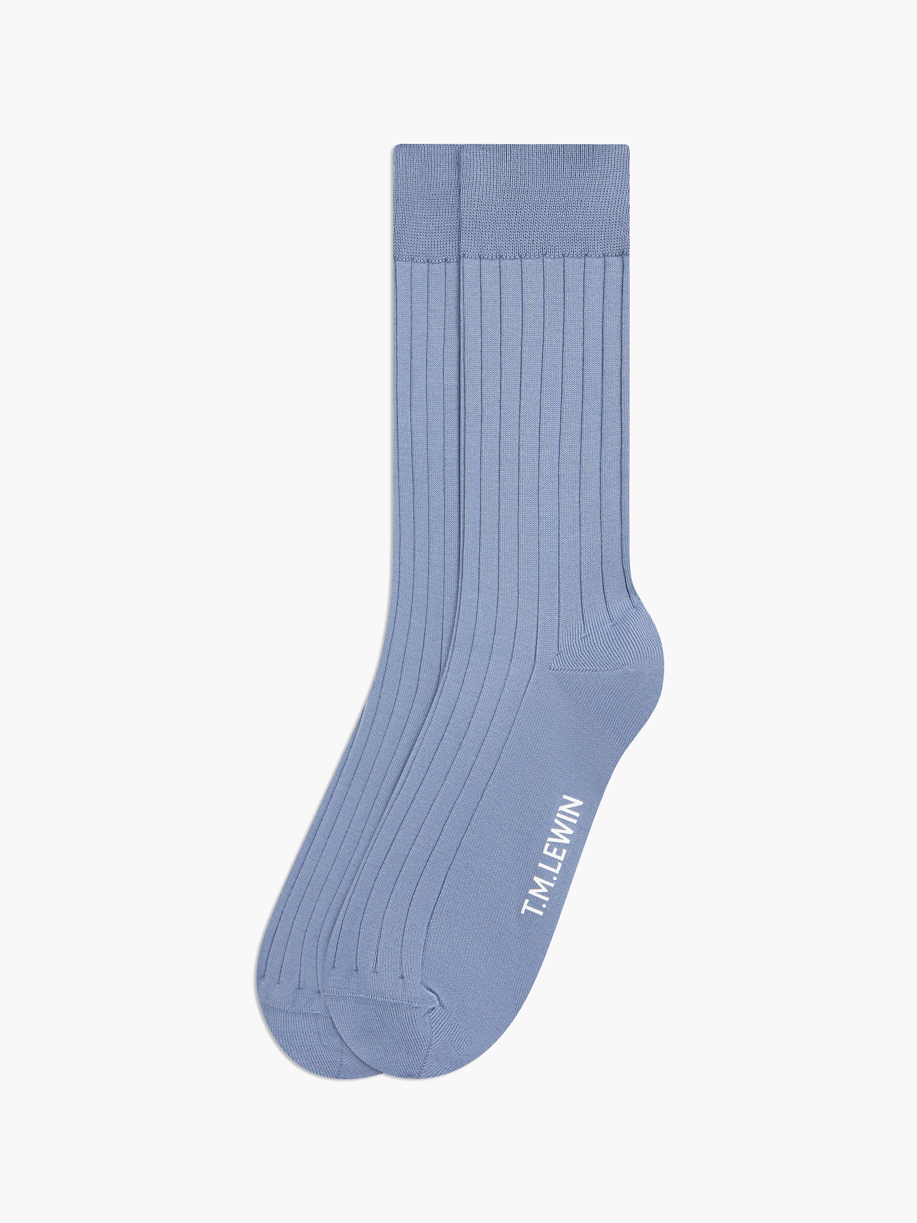 The Mercerised Ribbed Socks