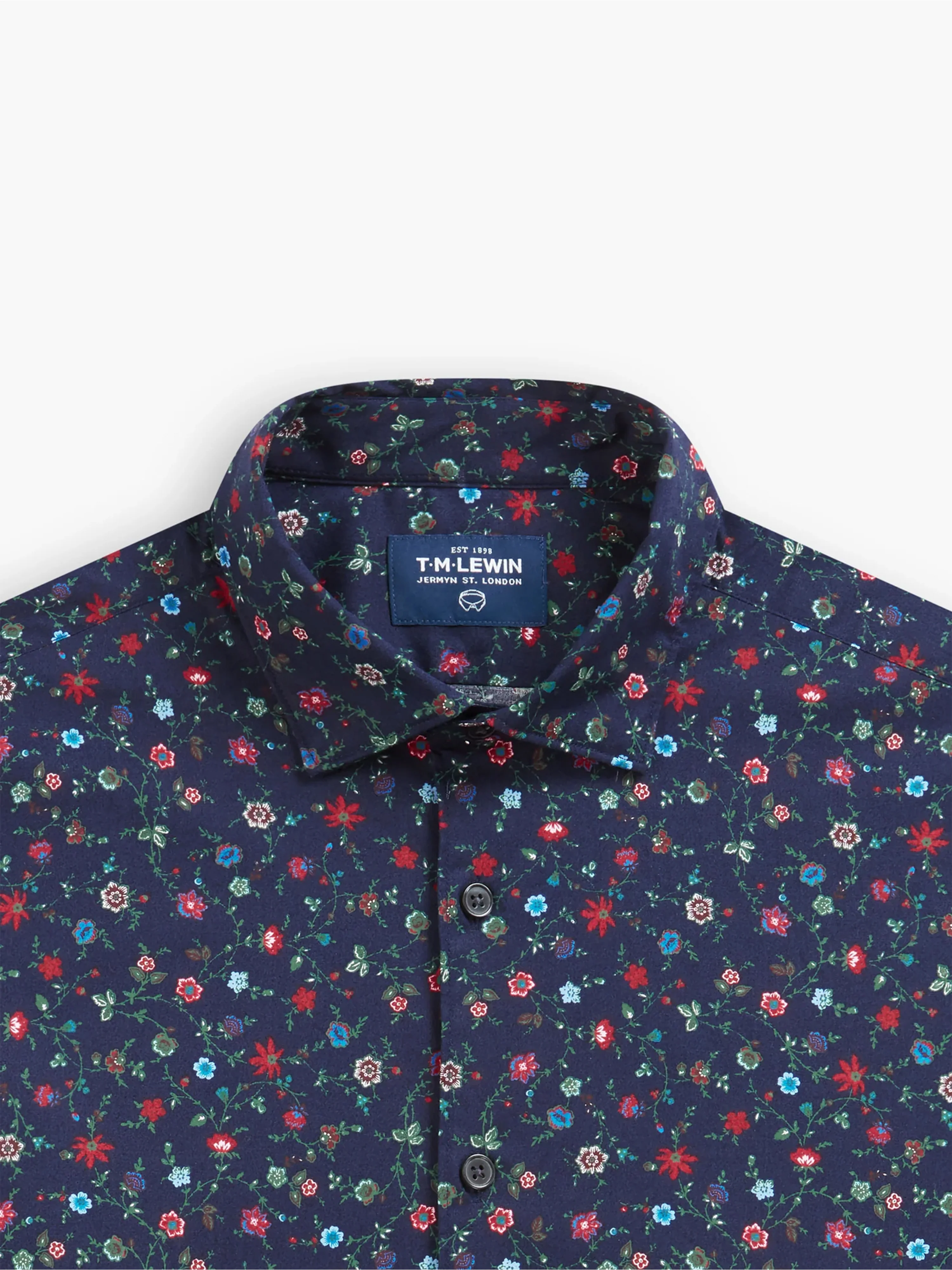 The Floral Print Slim Fit Shirt