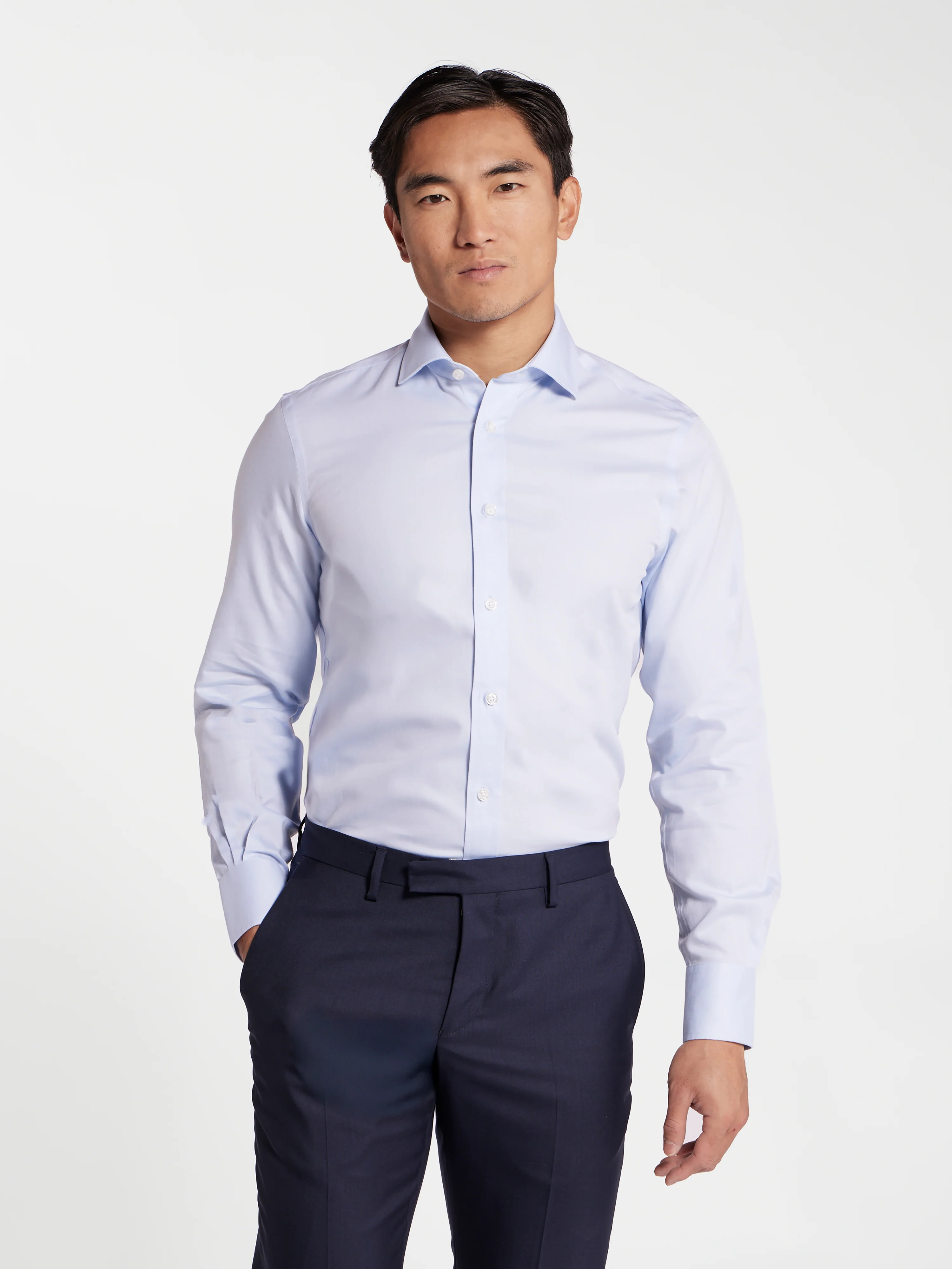The Non-Iron Lightweight Twill Shirt - Image 2
