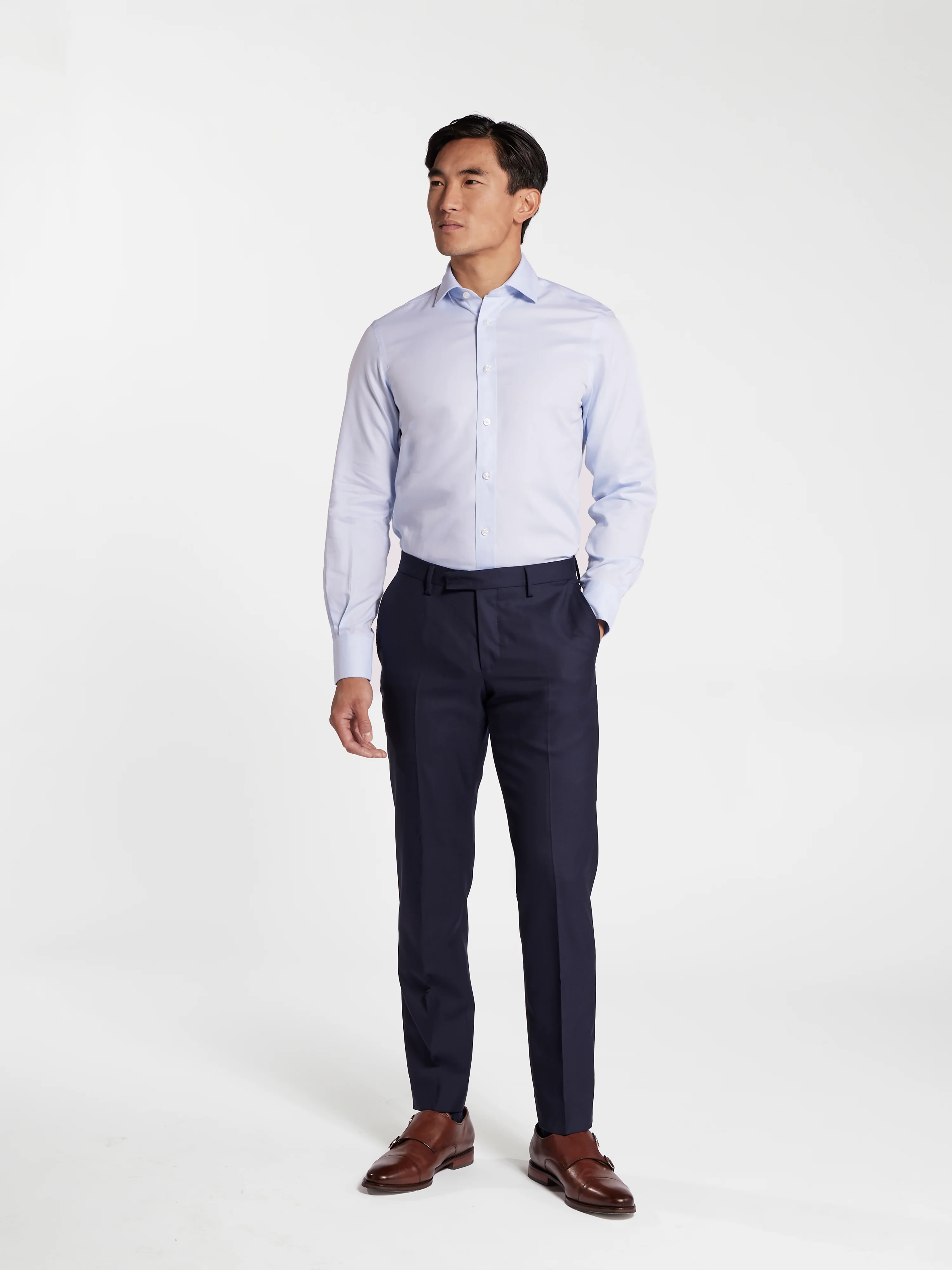 The Non-Iron Lightweight Twill Shirt - Image 3