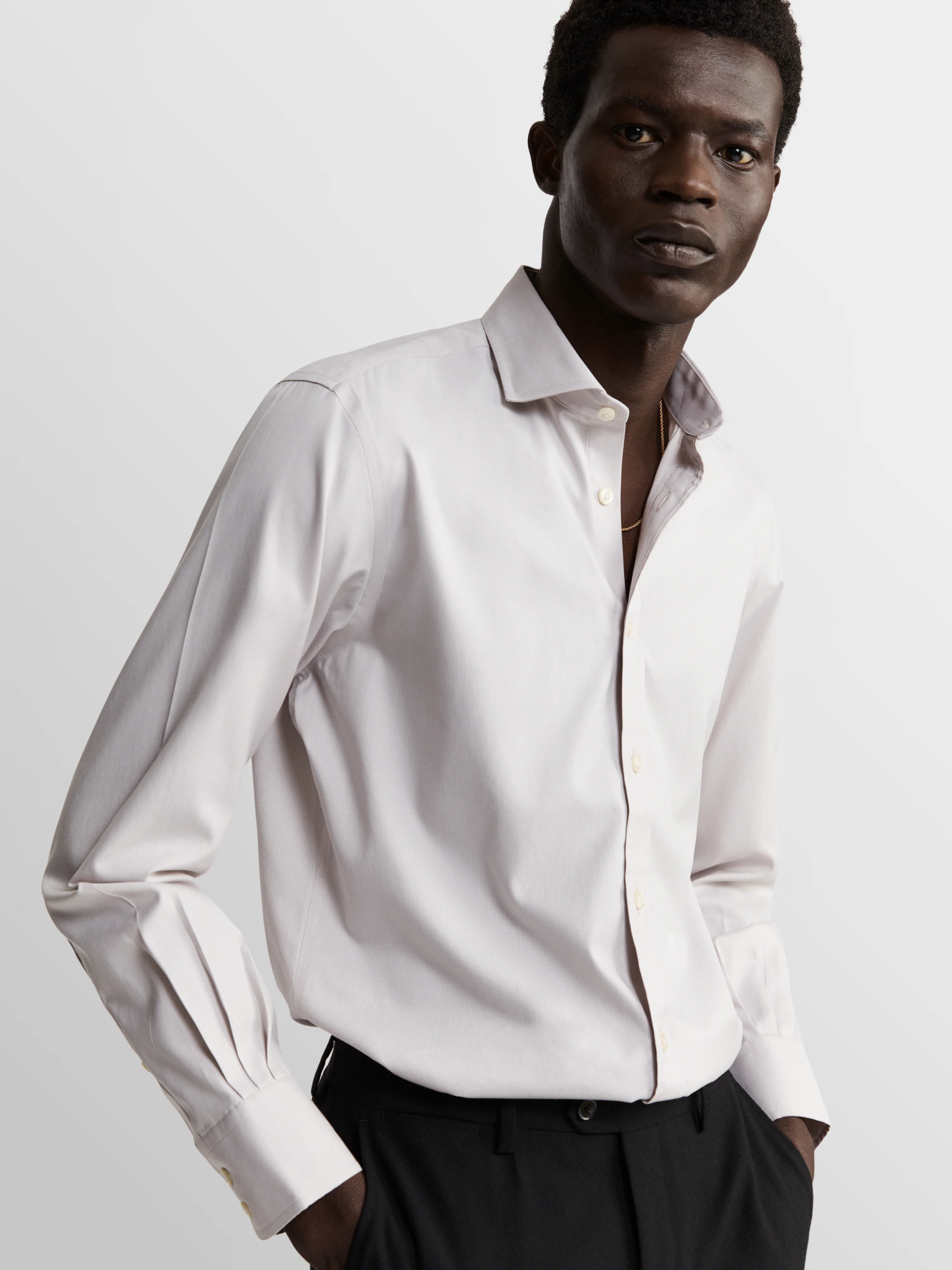 The Non-Iron Plain Weave Shirt