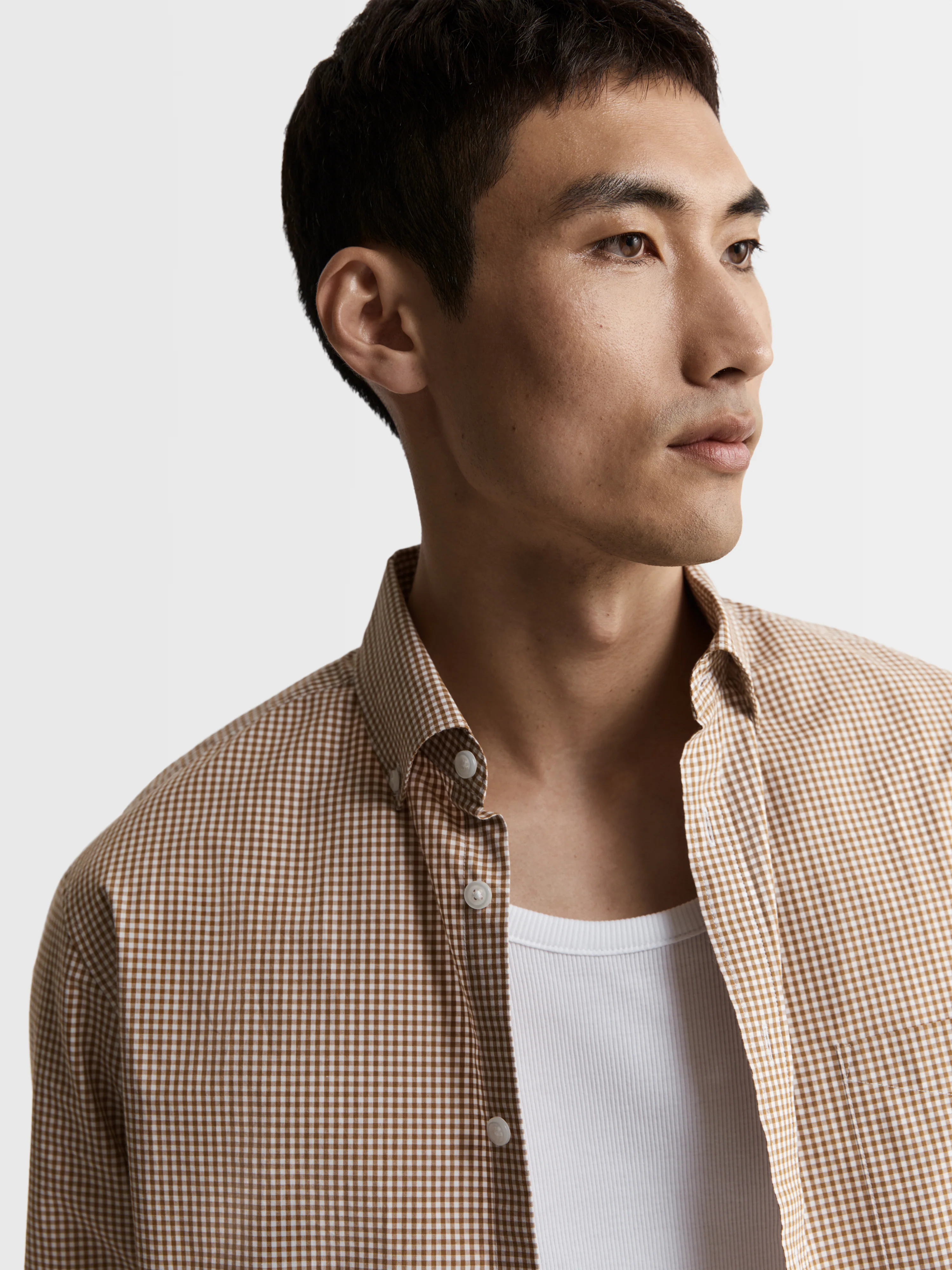 The Gingham Poplin Shirt