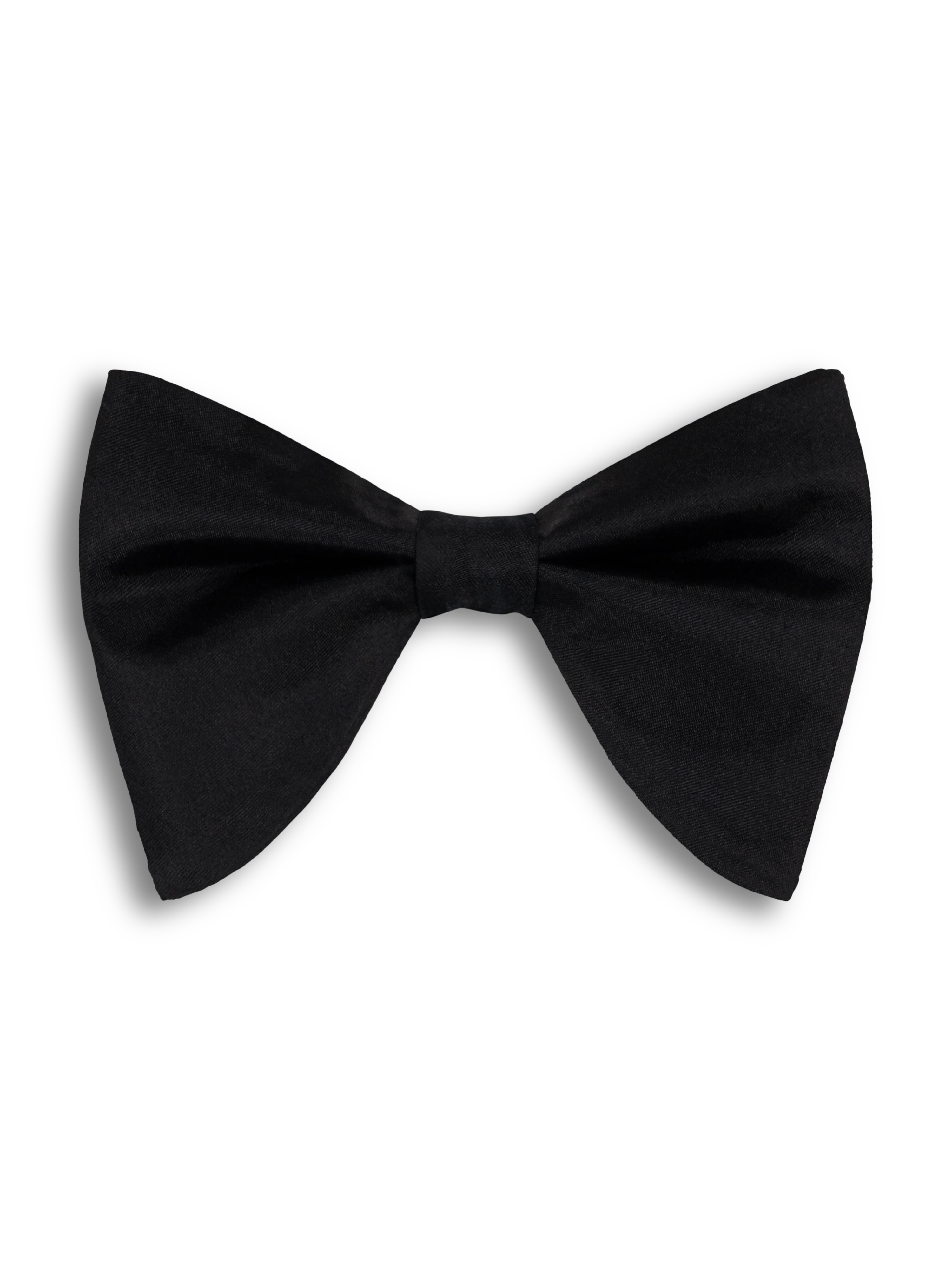 The Oversized Satin Bow Tie