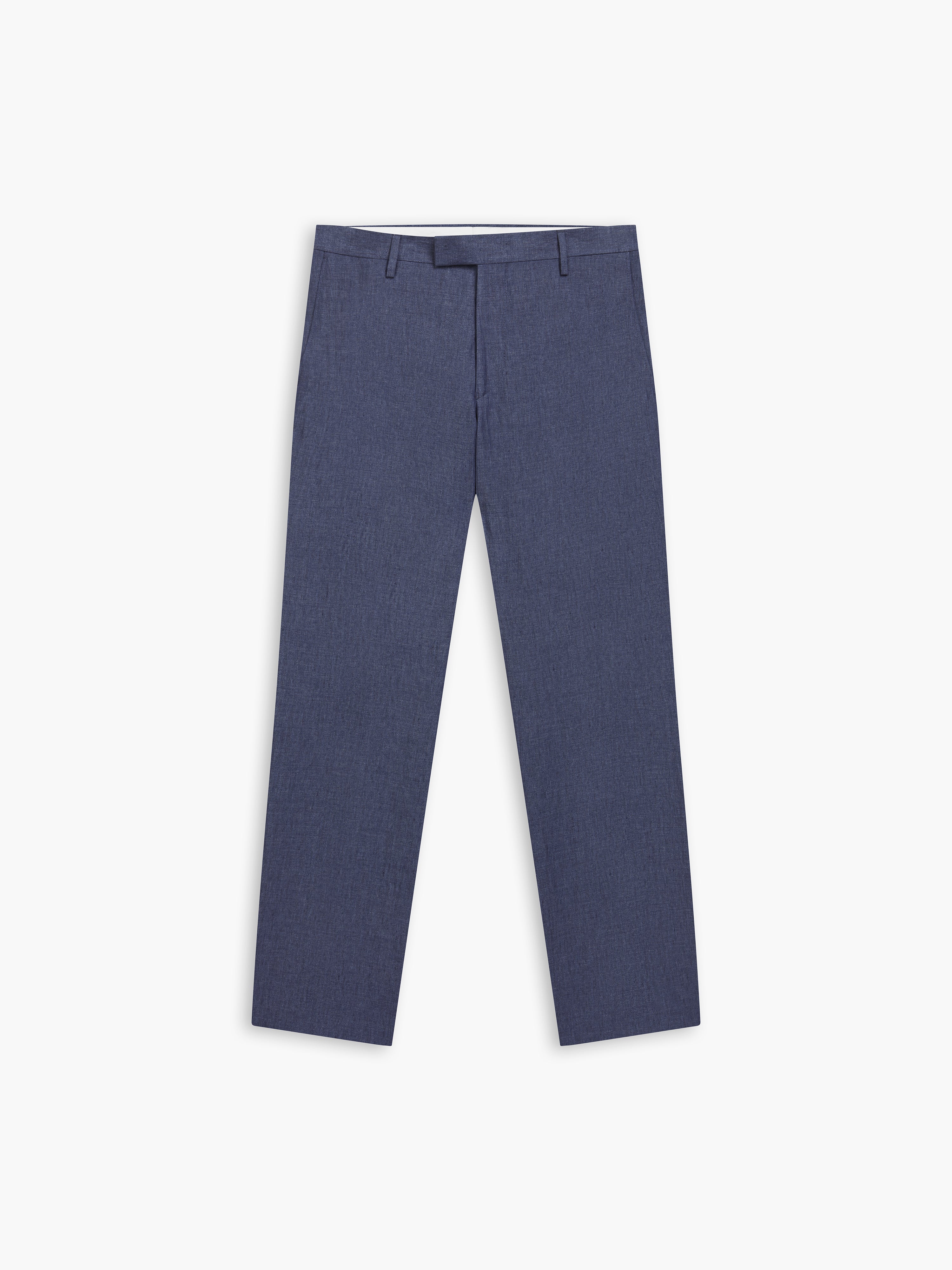 The Portobello Slim Linen Trouser