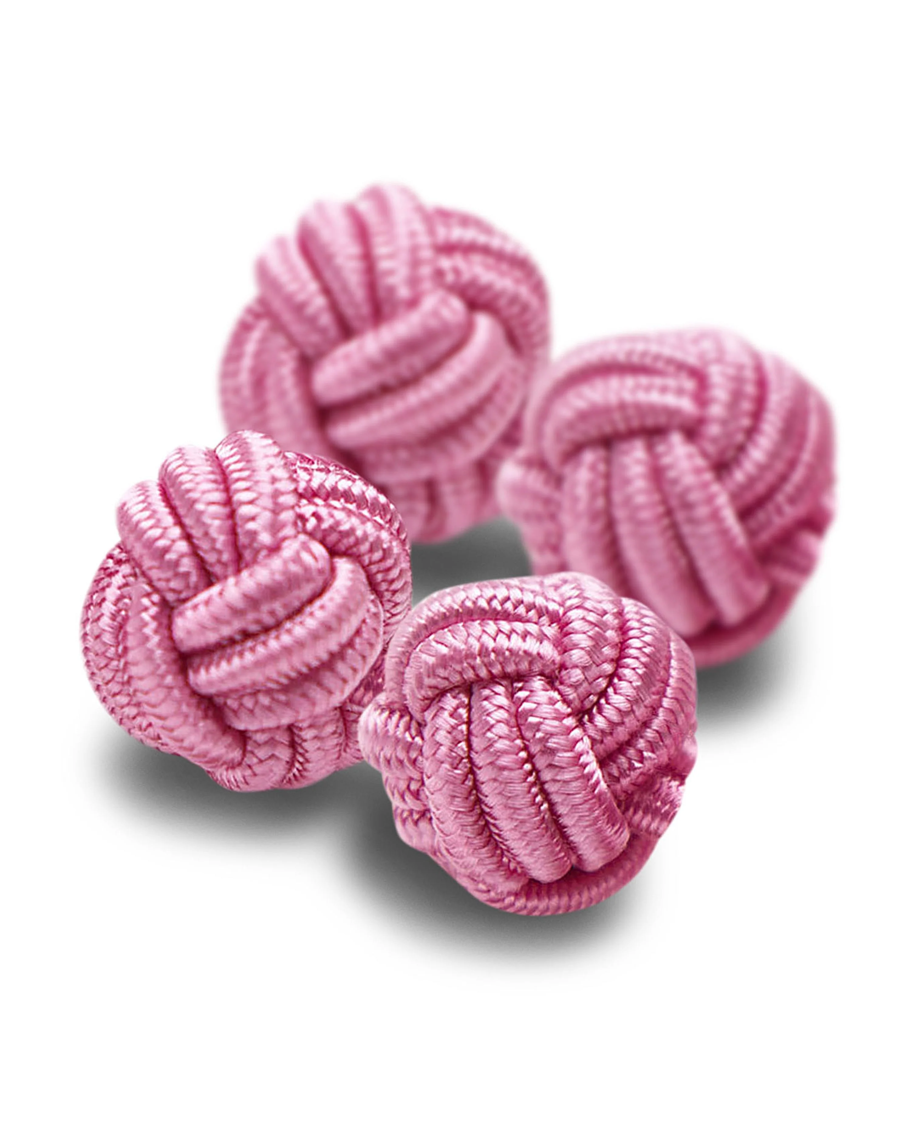 Silk Round Knots Pink