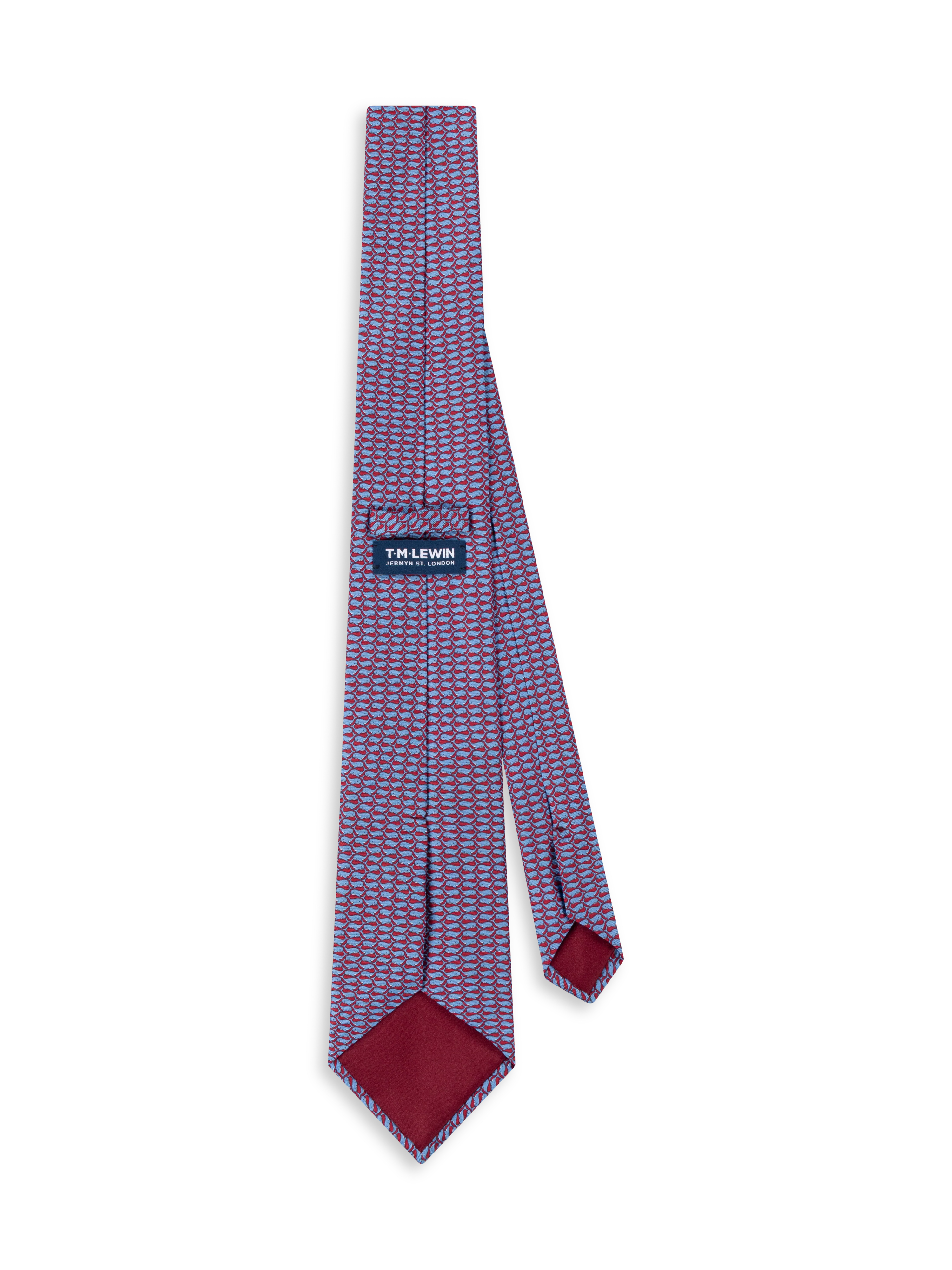 The Italian Whale Print Tie - Image 2